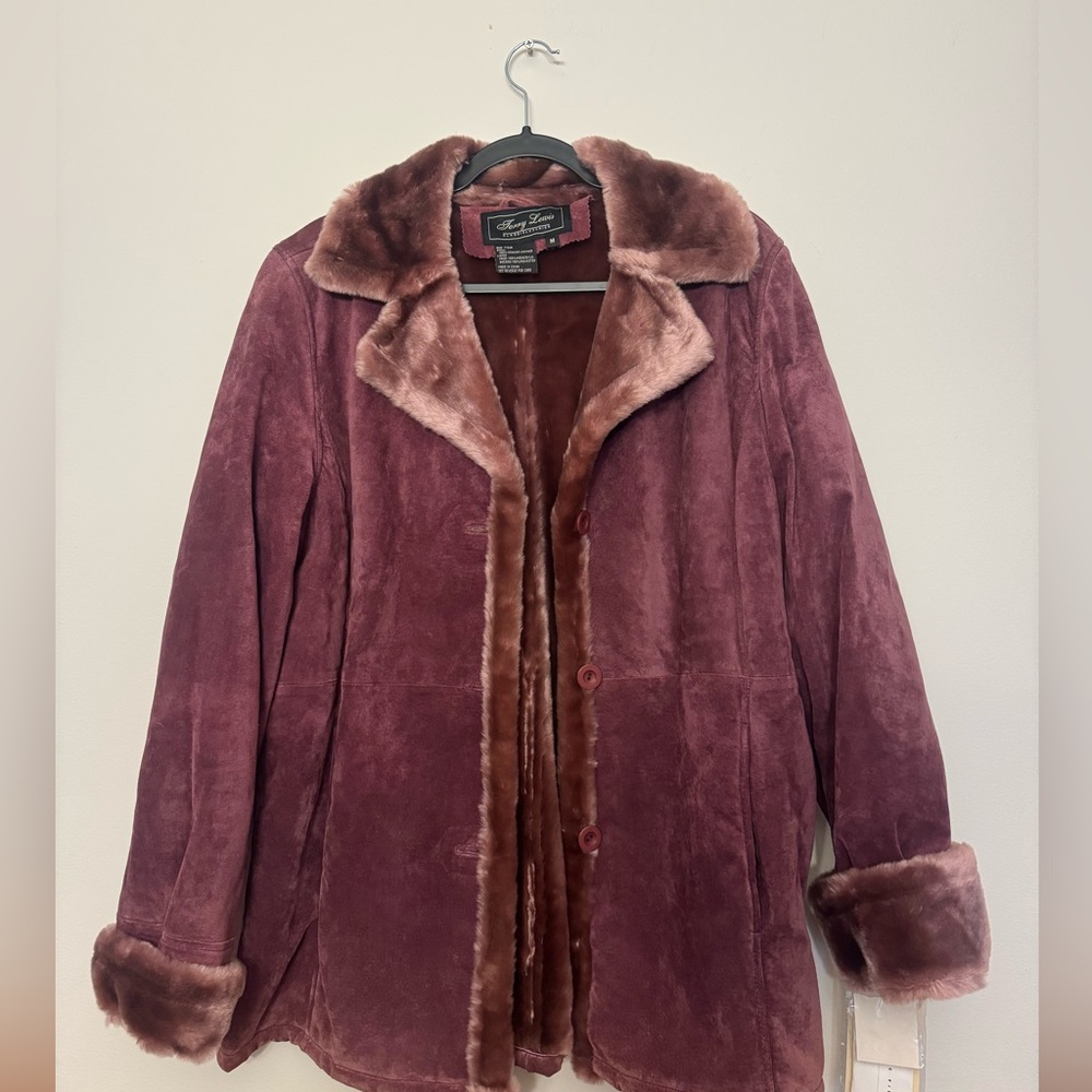 Vintage new Jerry Lewis leather coat